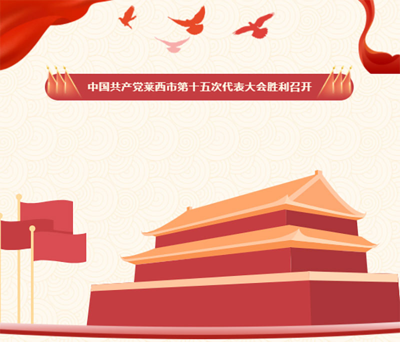 热烈祝贺锐智智能公司隋利鹏同志当选莱西市党代表参加第十五次党代会！